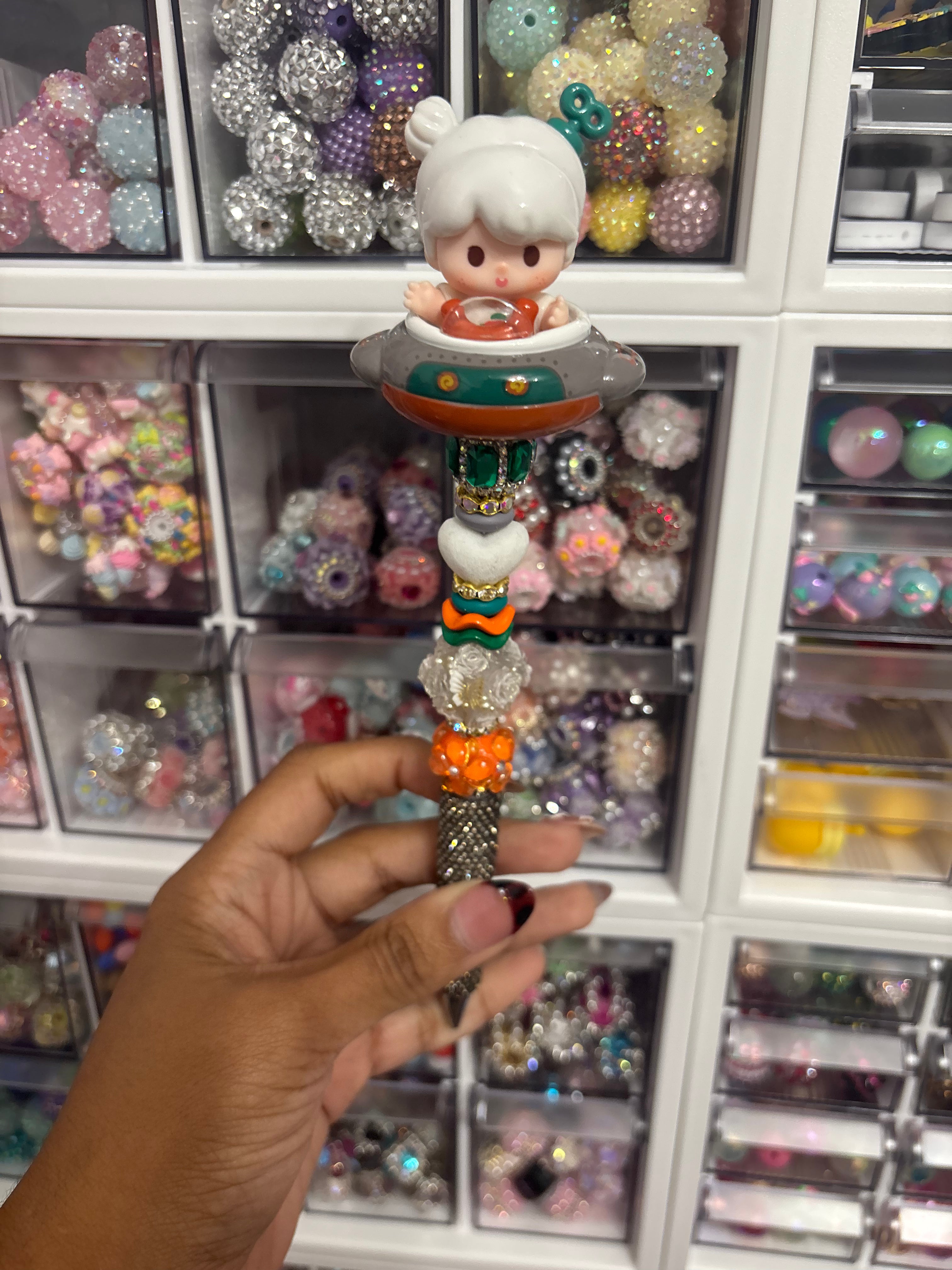 Yoyo Space ship (Gray & Teal)