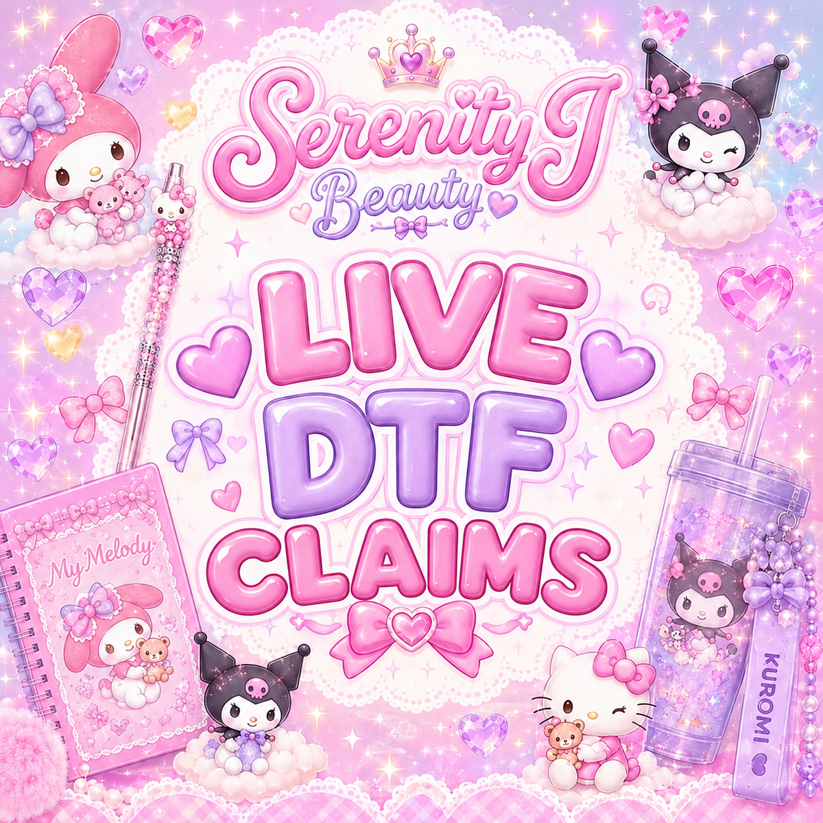 Live Claim DTF ONLY